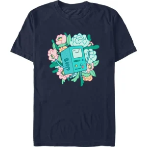 Adventure Time - Bmo Flowers - T-Shirt