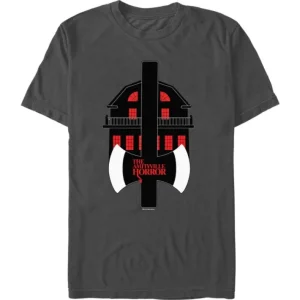 Amityville Horror - Amityville Horror House Charcoal Unisex T-Shirt