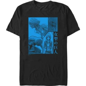 Attack on Titan - Female Titan Collage - T-Shirt