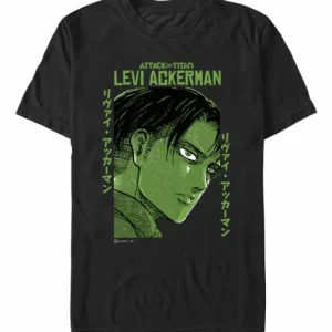Attack on Titan - Levi Textbox - T-Shirt