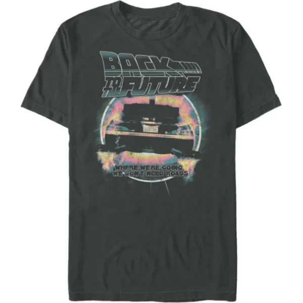 Back to the Future - Vintage Rainbow - T-Shirt