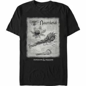 Baldur's Gate 3 - Nautiloid Schematic - T-Shirt