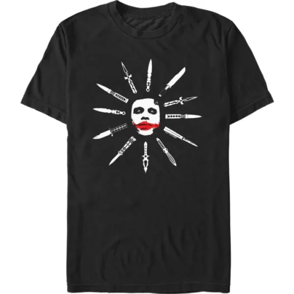 Batman - Joker Facepaint Knives - T-Shirt