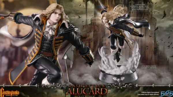 Castlevania - Symphony of the Night Dash Attack Alucard - Statue