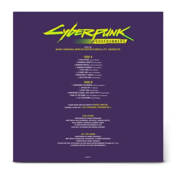 Cyberpunk Edgerunners - Original Series Soundtrack - Vinyl