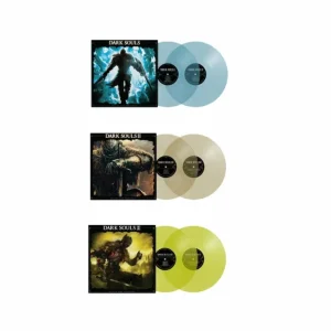 Dark Souls I, II, III - Original Game Soundtracks - IGN Exclusive Color Variants 6 LP Vinyl - Set of 3