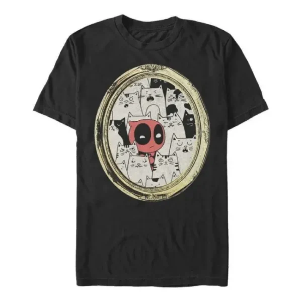 Deadpool - Cats Rule Everything Around Me - T-Shirt