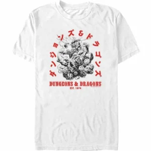 Dungeons and Dragons - Katakana Beholder Fight - T-Shirt