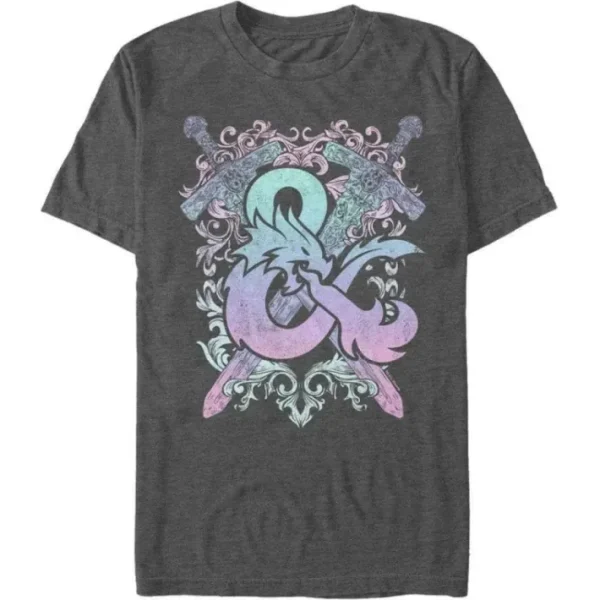 Dungeons and Dragons - Pastel Logo - T-Shirt