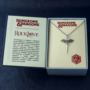 Dungeons and Dragons X RockLove Rogue Dagger Necklace