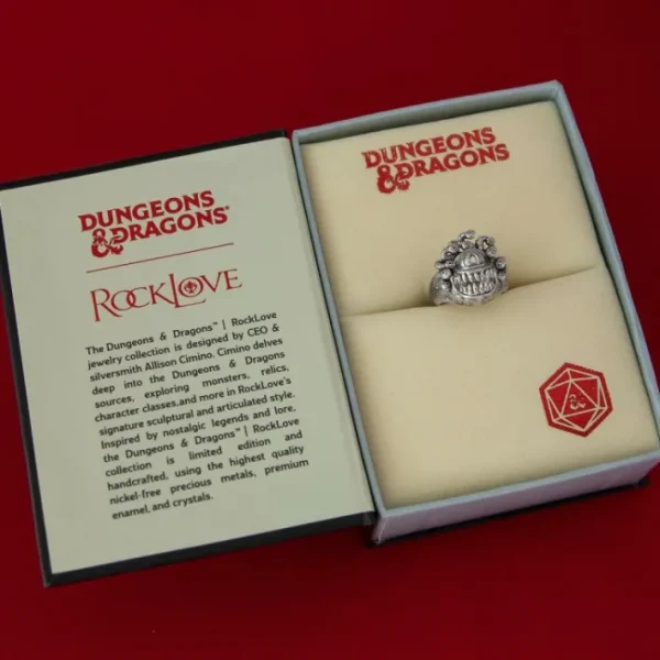 Dungeons and Dragons X RockLove Beholder Ring