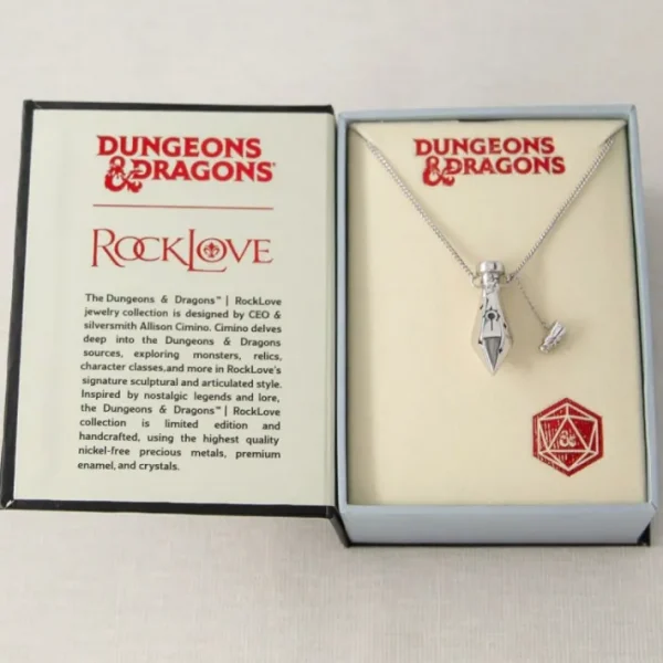 Dungeons and Dragons X RockLove Cleric Vial Necklace