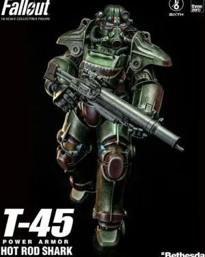 Fallout - T-45 Power Armor Hot Rod Shark 1/6 Scale - Action Figure