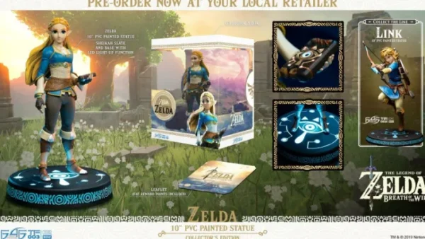 F4F The Legend of Zelda: Breath of the Wild - Zelda PVC Statue Collector's Edition
