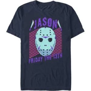 Friday the 13th - 8 Bit Jason Game Over - T-Shirt