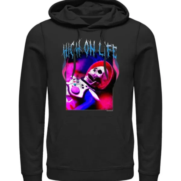 High On Life - Heavy Metal - Pullover Hoodie