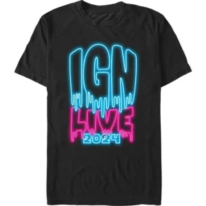 IGN Live - Neon Drip - T-Shirt