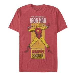 Iron Man - Invincible Iron Man - Red T-Shirt