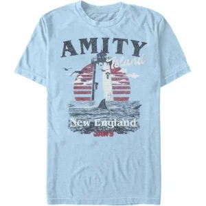 Jaws - Distressed Amity Island Tourist Shirt - T-Shirt