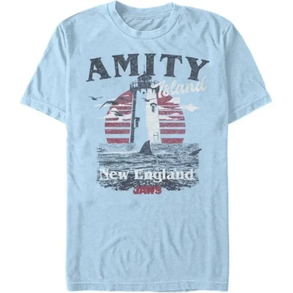 Jaws - Distressed Amity Island Tourist Shirt - T-Shirt