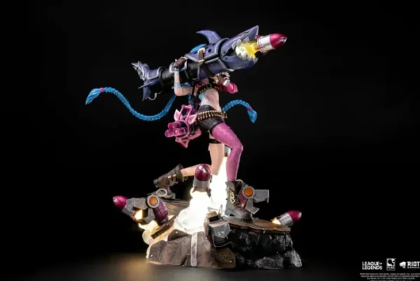League of Legends - Jinx 1-6 Scale - Statue