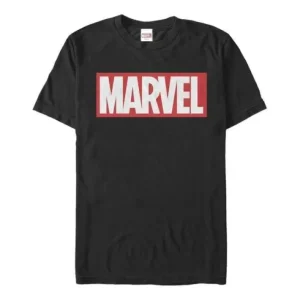 Marvel Logo - Marvel Black T-Shirt