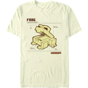 Minecraft - Frog Schematic - T-Shirt