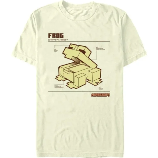 Minecraft - Frog Schematic - T-Shirt