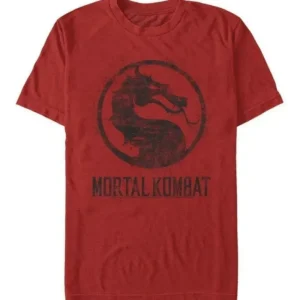 Mortal Kombat - Splatter Logo - T-Shirt