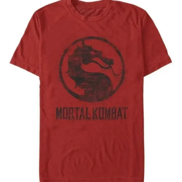Mortal Kombat - Splatter Logo - T-Shirt