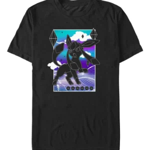 Pokemon - Glaceon Northern Lights - T-Shirt