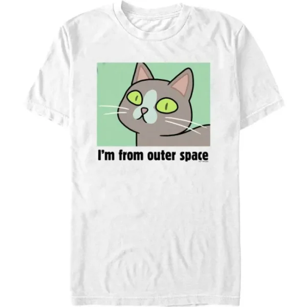 Rick and Morty - Outer Space Cat - T-Shirt