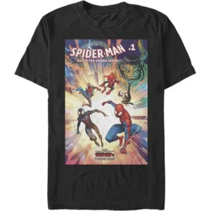Spider-Man - Enter the Spider-Verse #1 Comic Cover - T-Shirt
