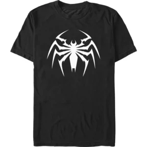 Spider-Man - White Venom Spider Icon - T-Shirt
