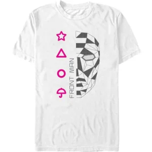 Squid Game - Front Man Line Art - T-Shirt