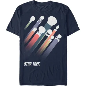 Star Trek - Ship Streaks - T-Shirt