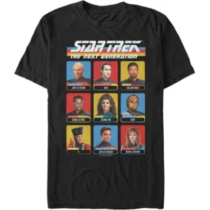Star Trek: The Next Generation - Next Gen Cast - T-Shirt