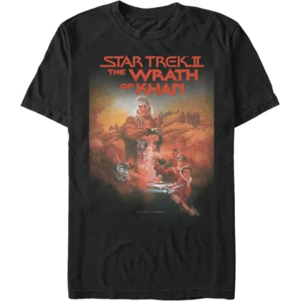 Star Trek: The Wrath of Khan - Vintage Poster - T-Shirt