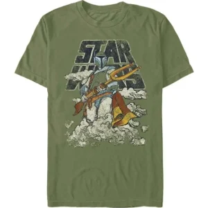Star Wars - Cloudy Boba Fett - T-Shirt