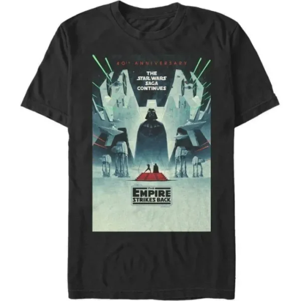Star Wars - Empire Strikes Back 40th Anniversary Poster - T-Shirt