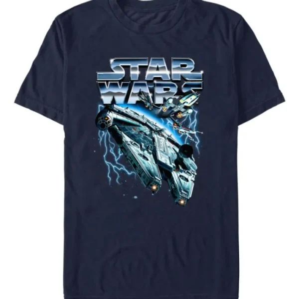 Star Wars - Metal Ship - T-Shirt