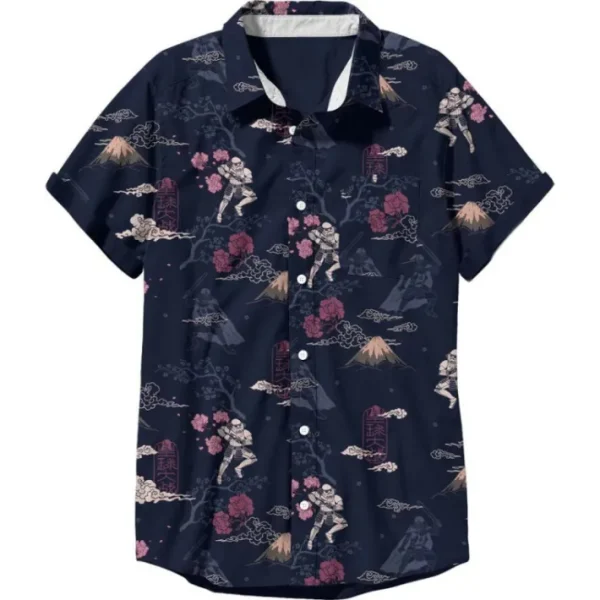 Star Wars - Storm Trooper Samurai - Button Down