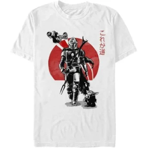 Star Wars - The Mandalorian Wolf and Cub - T-Shirt