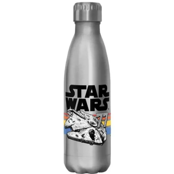 Star Wars - Vintage Falcon Stripes - 17-oz Stainless Steel Water Bottle