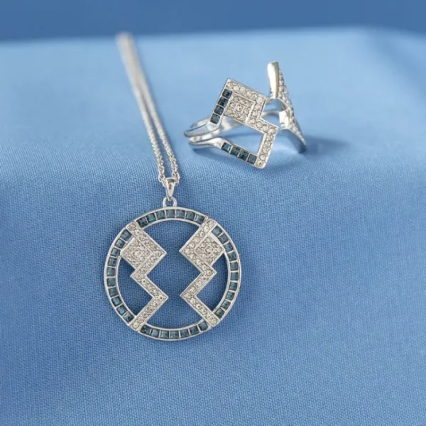 Star Wars X RockLove Ahsoka Tano Crystal Necklace