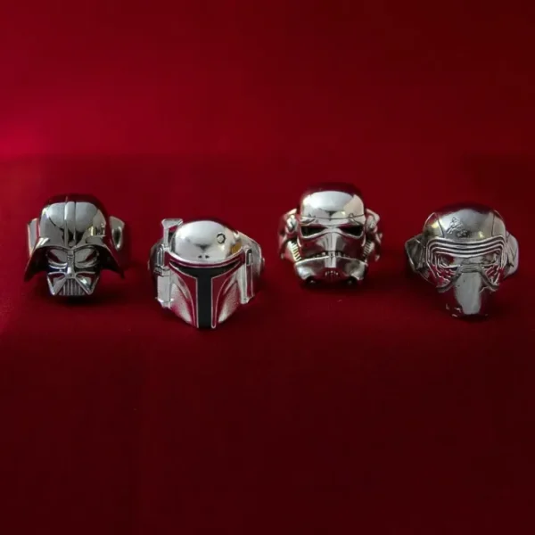Star Wars X RockLove Boba Fett Helmet Ring