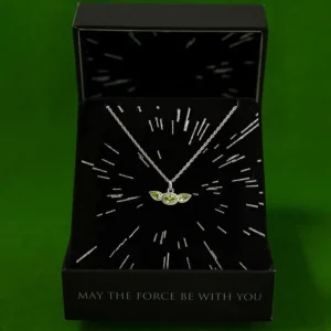 Star Wars X RockLove Grogu Crystal Necklace