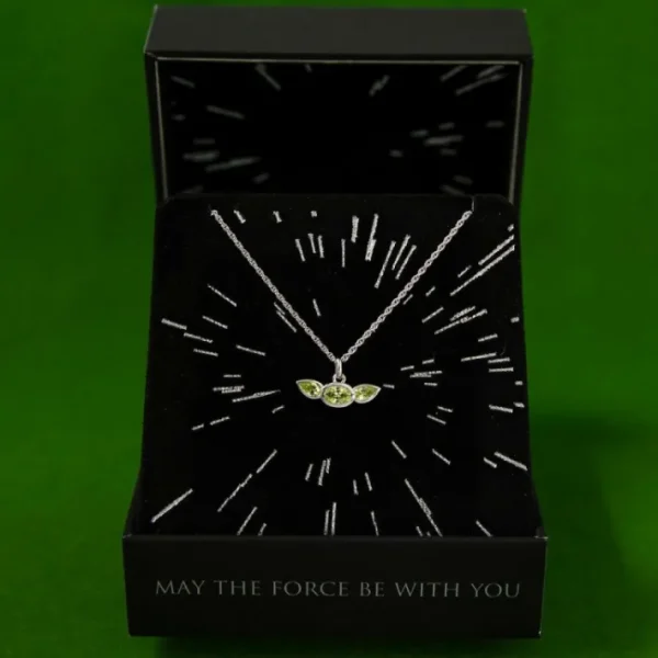 Star Wars X RockLove Grogu Crystal Necklace