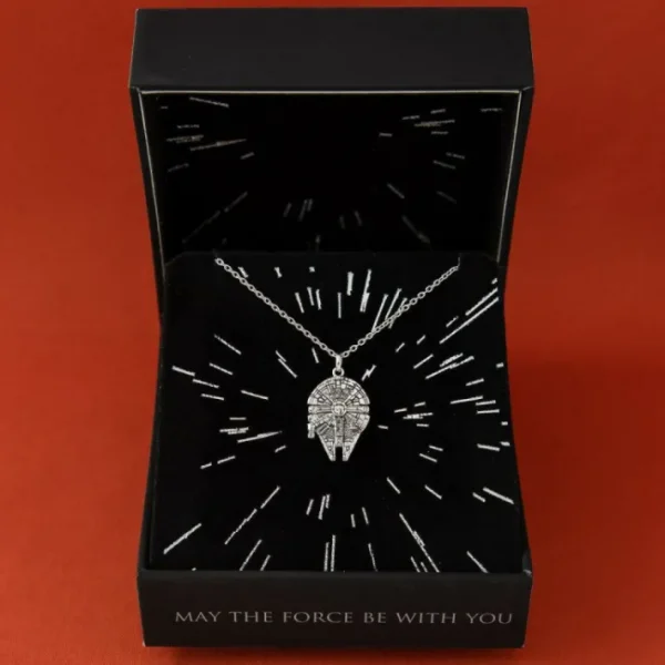 Star Wars X RockLove Millennium Falcon Necklace