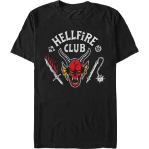 Stranger Things - Hellfire Cut - T-Shirt